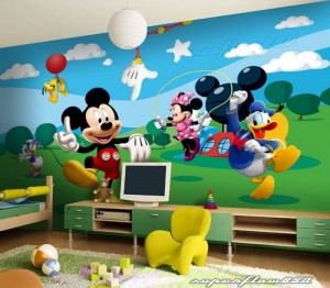 Mickey Mouse and Friends Feature Wallpaper
