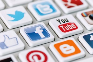 Facebook and Twitter Social Media