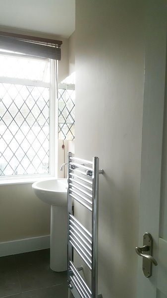 Bathroom decorated in central Watford